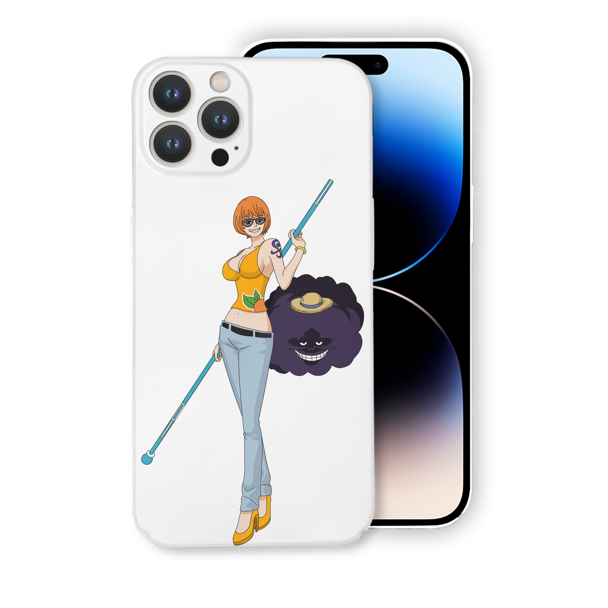 （画像用） ワンピース ナミ ONE PIECE Nami 【iPhone 14シリーズ対応】ハードケース